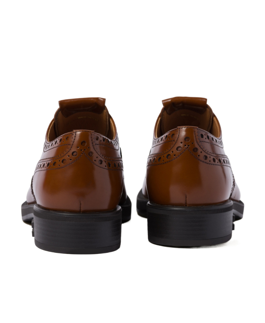 Miu Miu X Church's Leather Oxford Brogues In Brown