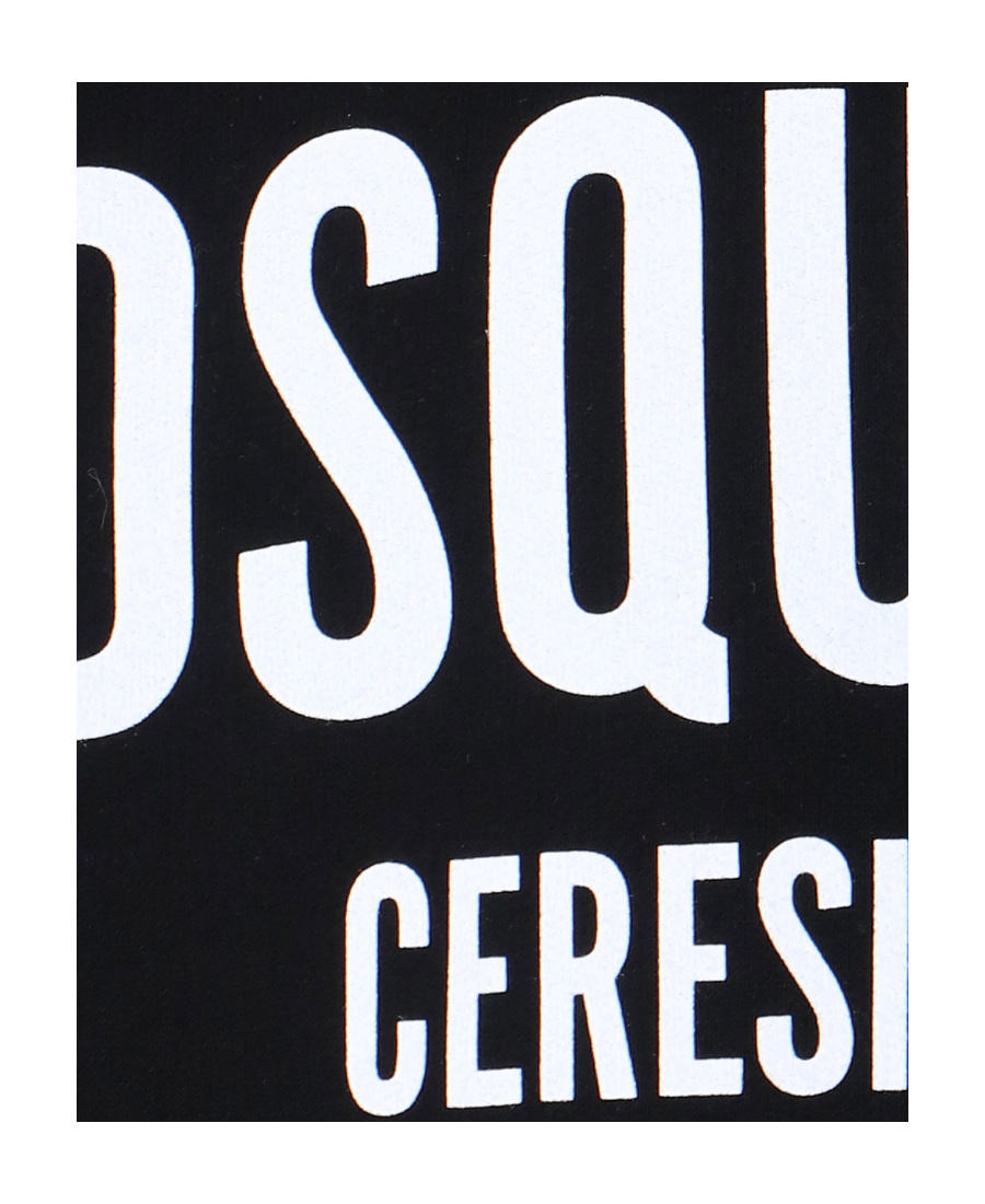 Dsquared2 Logo Printed Crewneck Sweatshirt In Black