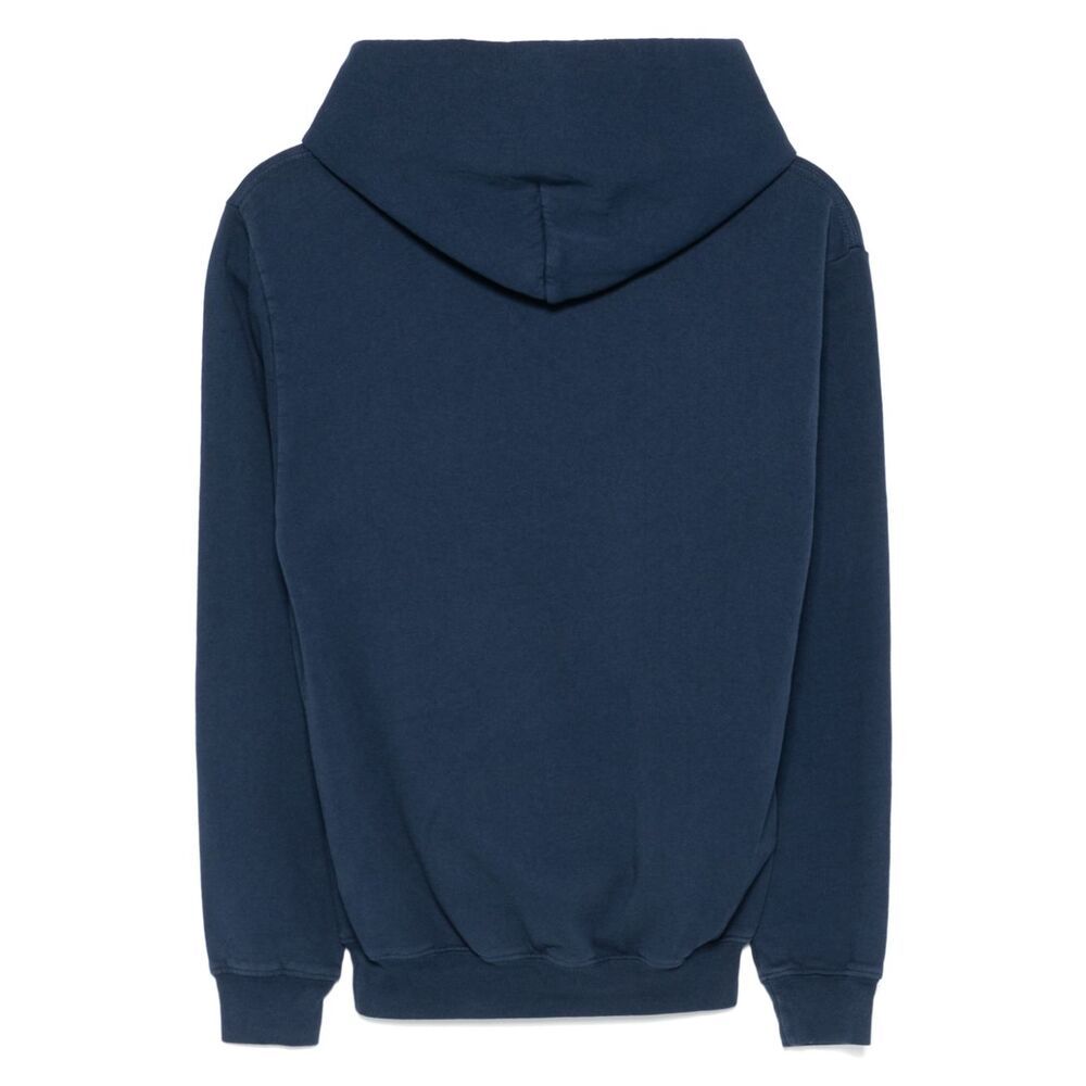 Sporty And Rich Long-sleeved Sweater In Blue