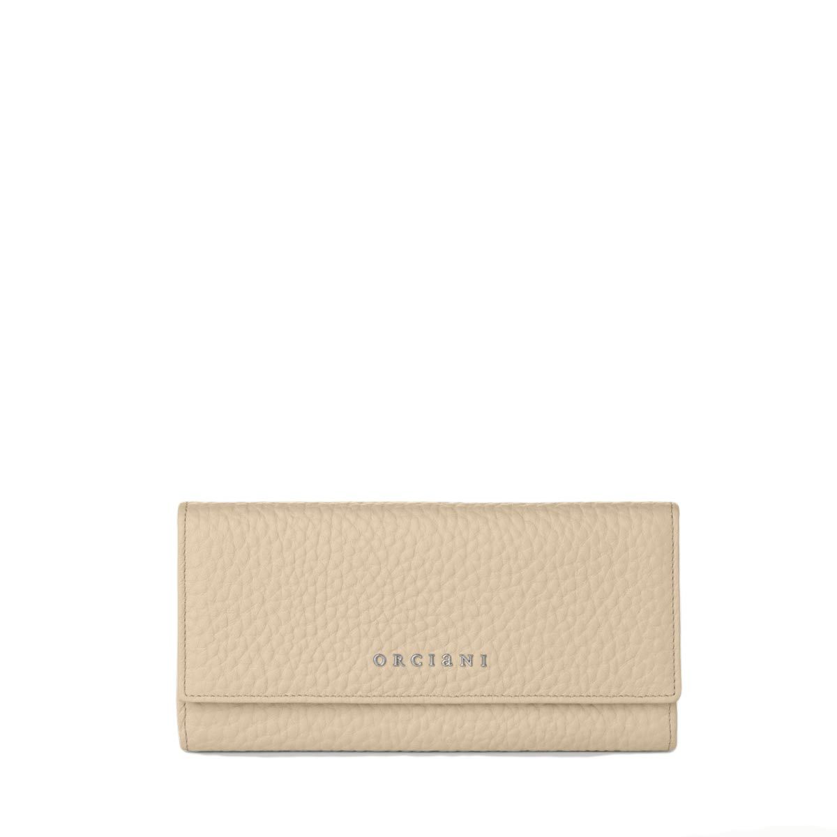 Orciani Logo Wallet In Gray