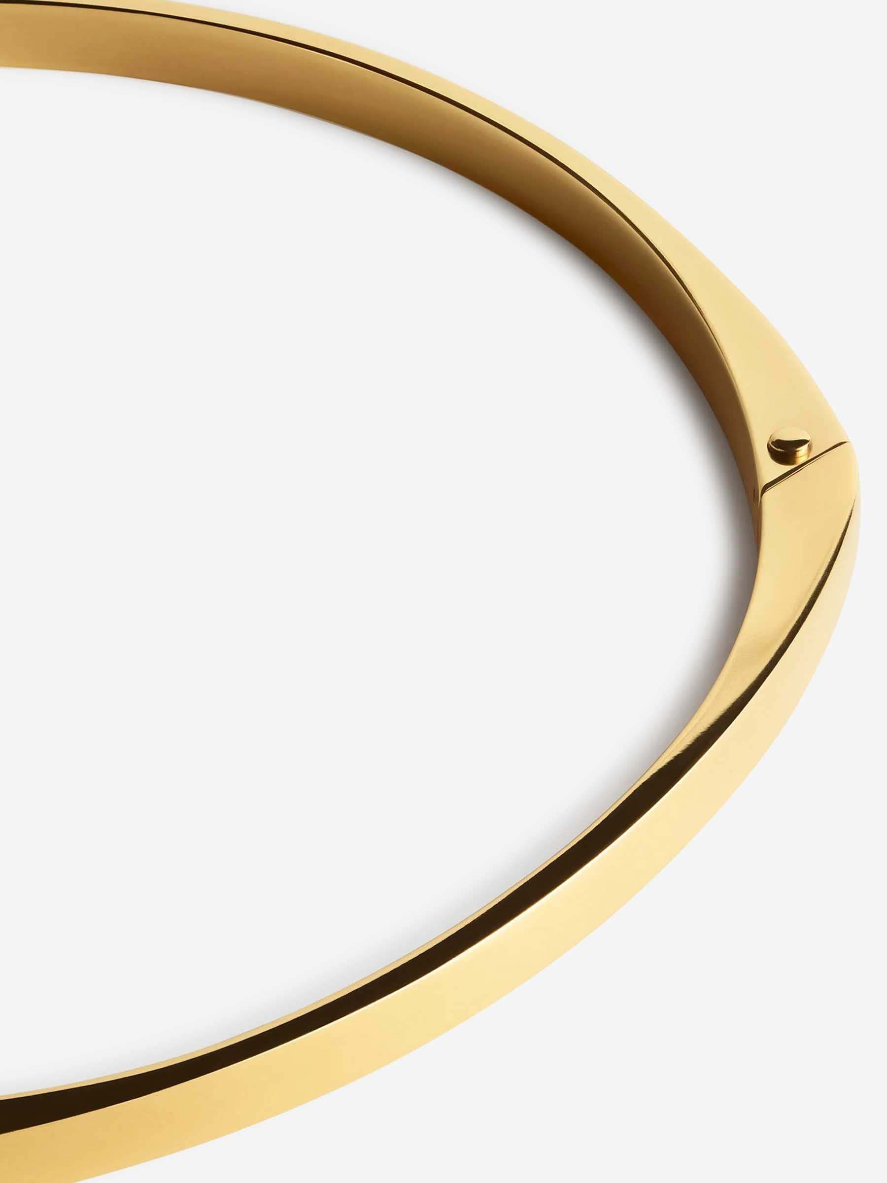 Totême Toteme Signature Necklace In Yellow