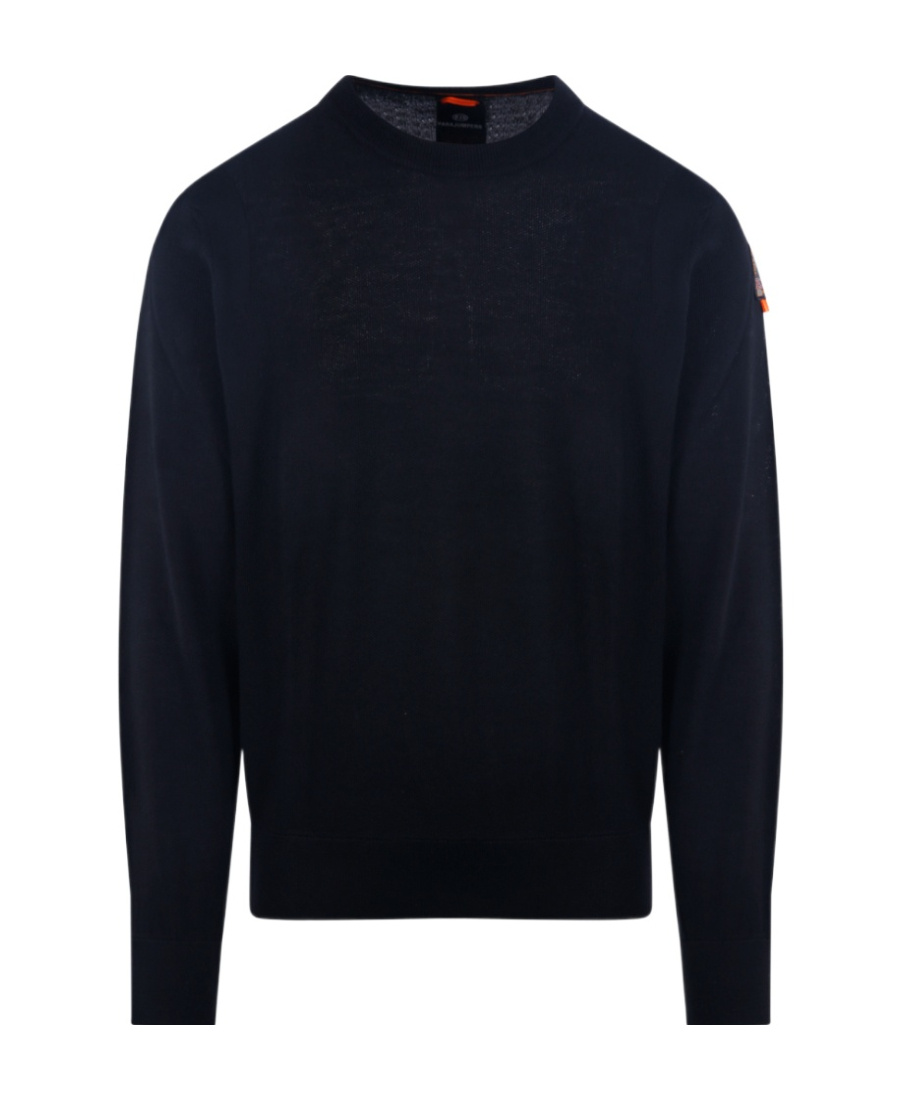 Parajumpers Wool Knitted Pullover In Black