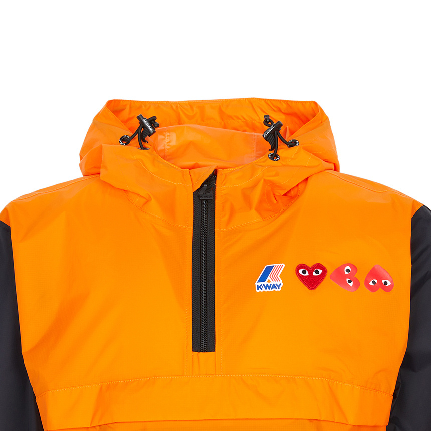 Comme Des Garçons Play Comme Des Garcons Play X K-way Jacket In Multi