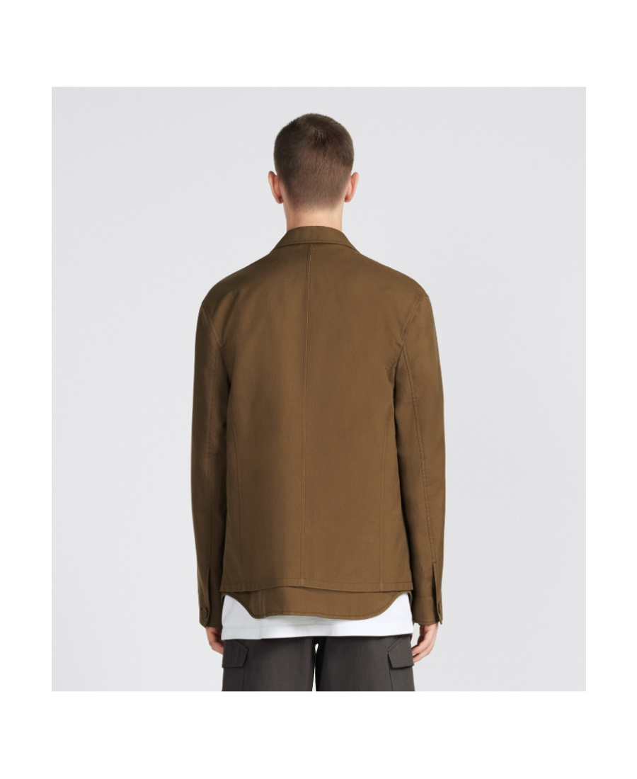 Dior Couture Tooling Jacket In Brown