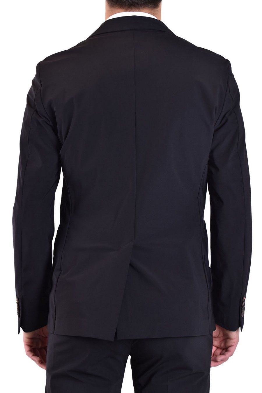 Tagliatore Suit With Chest Pocket And Flap Pockets In Black