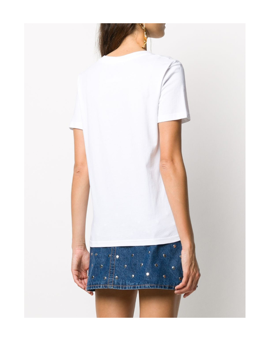 Moschino Teddy Bear Printed T-shirt In White