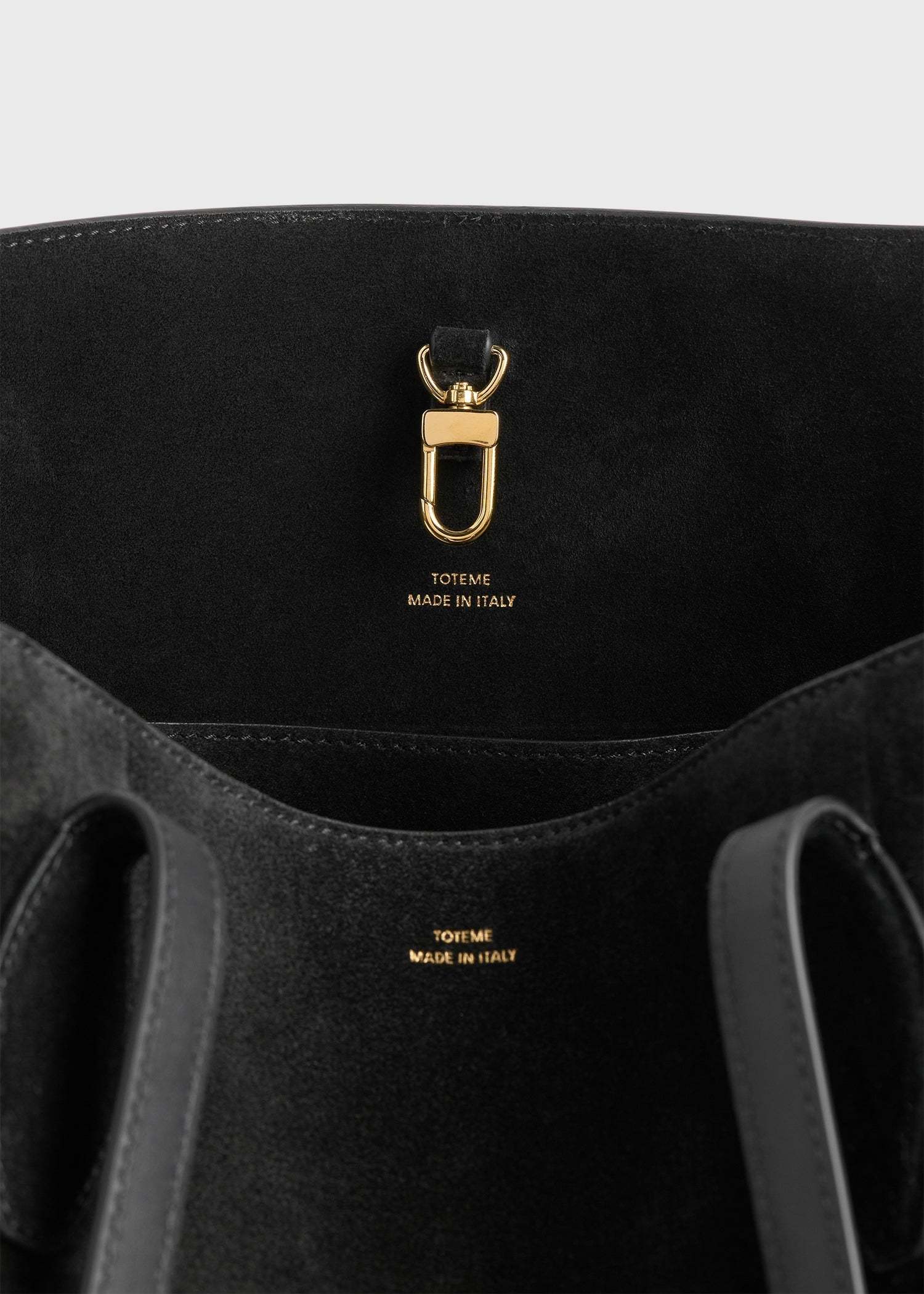 Totême Suede Lounge Tote Black