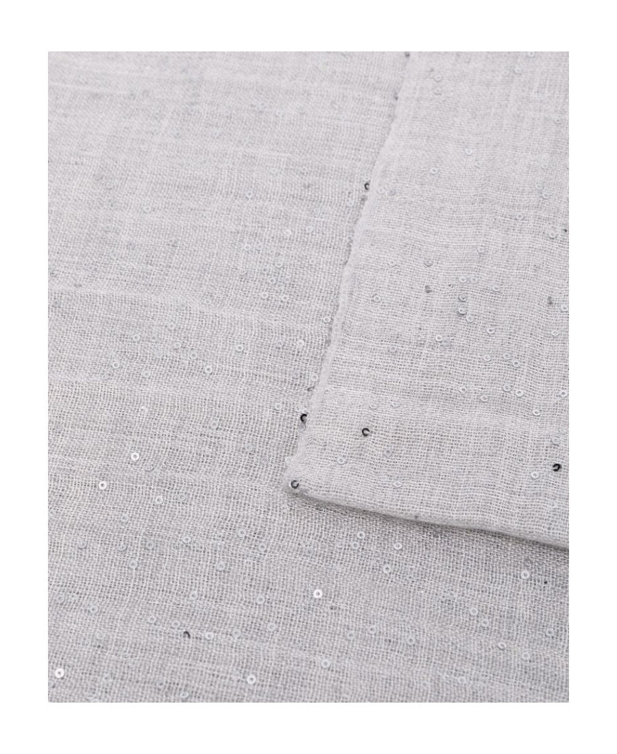 Brunello Cucinelli Sequin-detail Fine Scarf