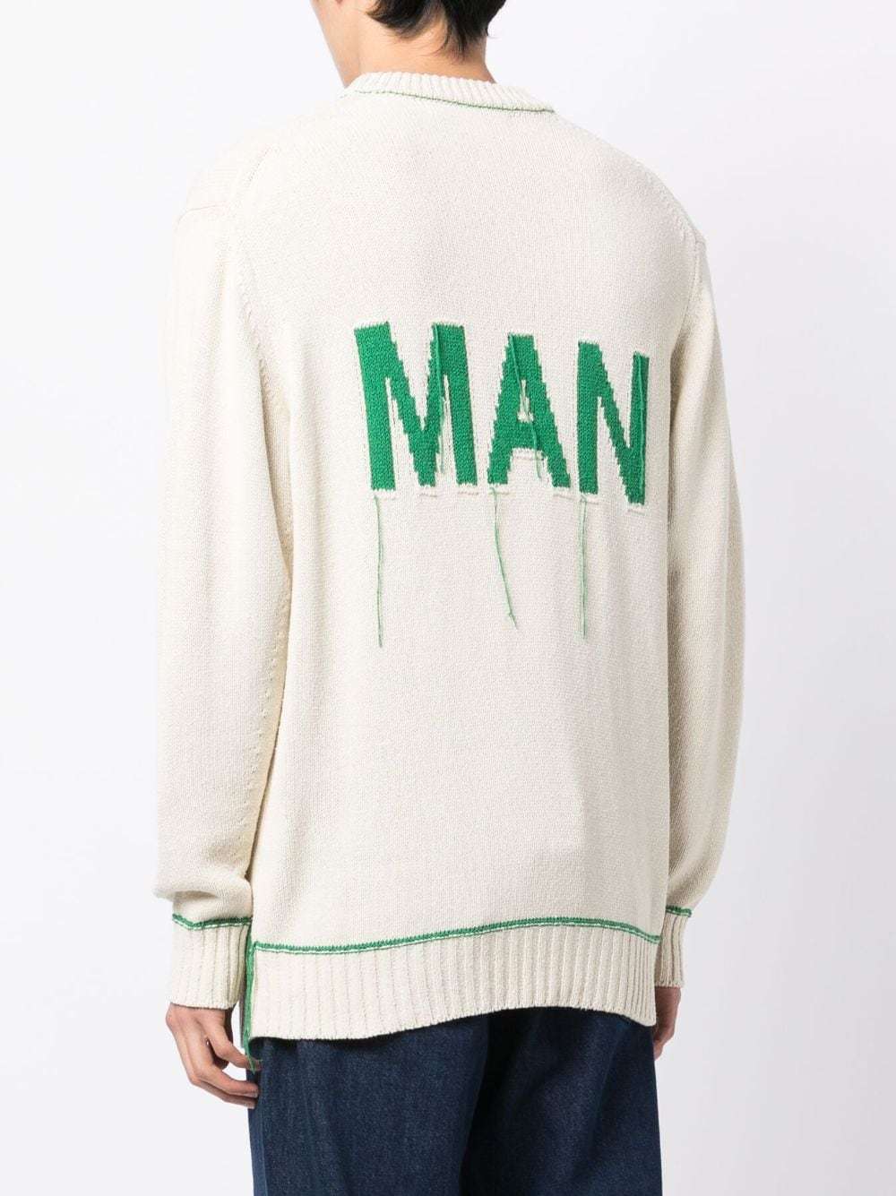 Junya Watanabe Man Sweater In White