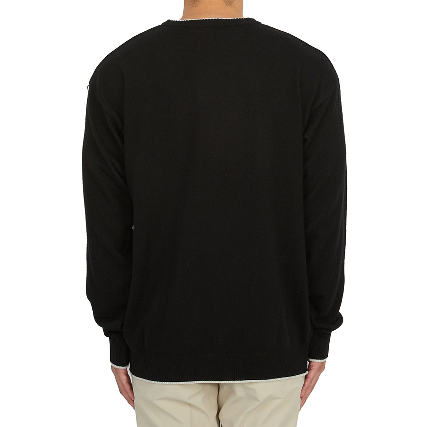 Family First Sweatshirt With Heart Embroidery In Black