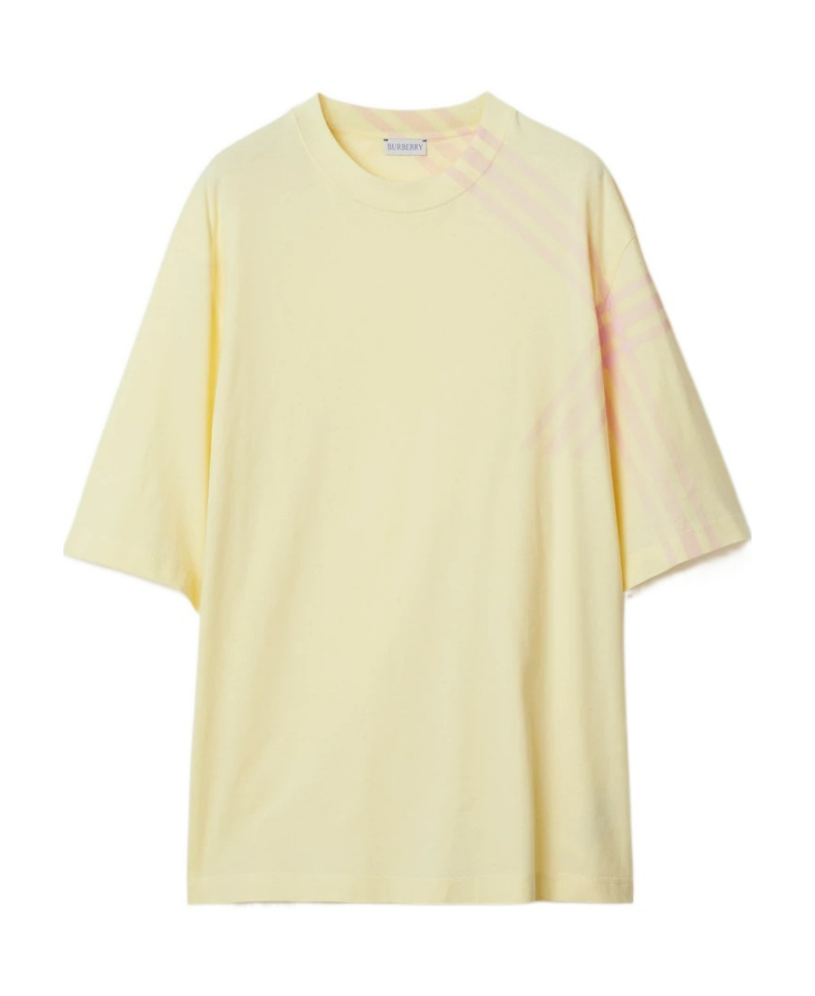 Burberry T-shirt In Sherbet