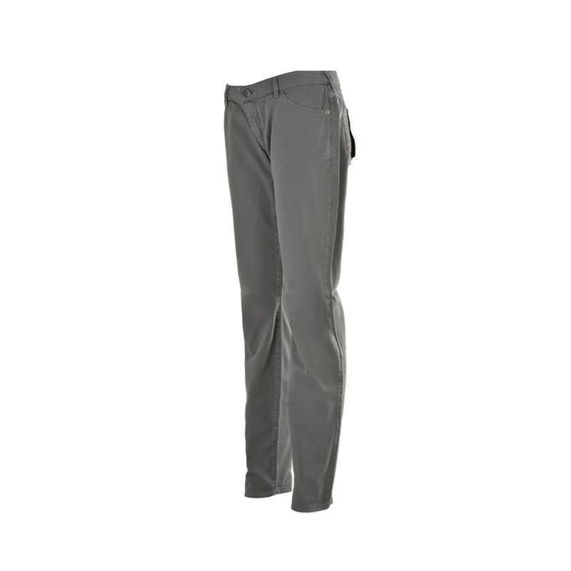 Emporio Armani Logo Jeans In Gray