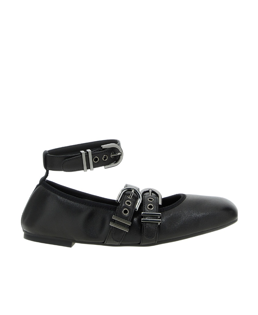 Stuart Weitzman Ballet Flats In Black