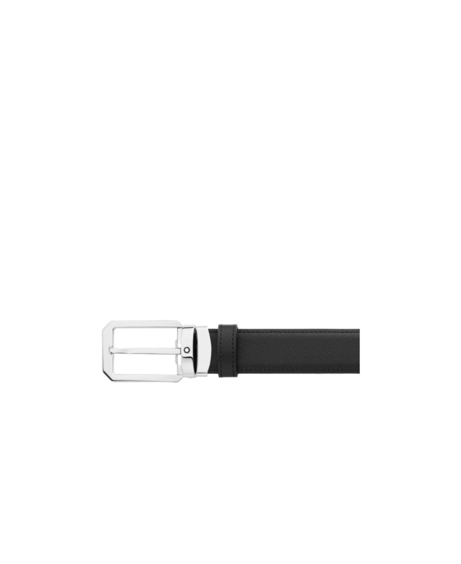 Montblanc Leather Buckle Belt