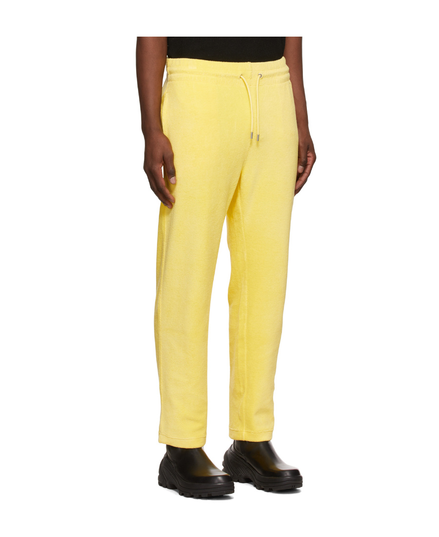 Alyx Yellow Loose And Tight Waist Casual Pants In Yellow