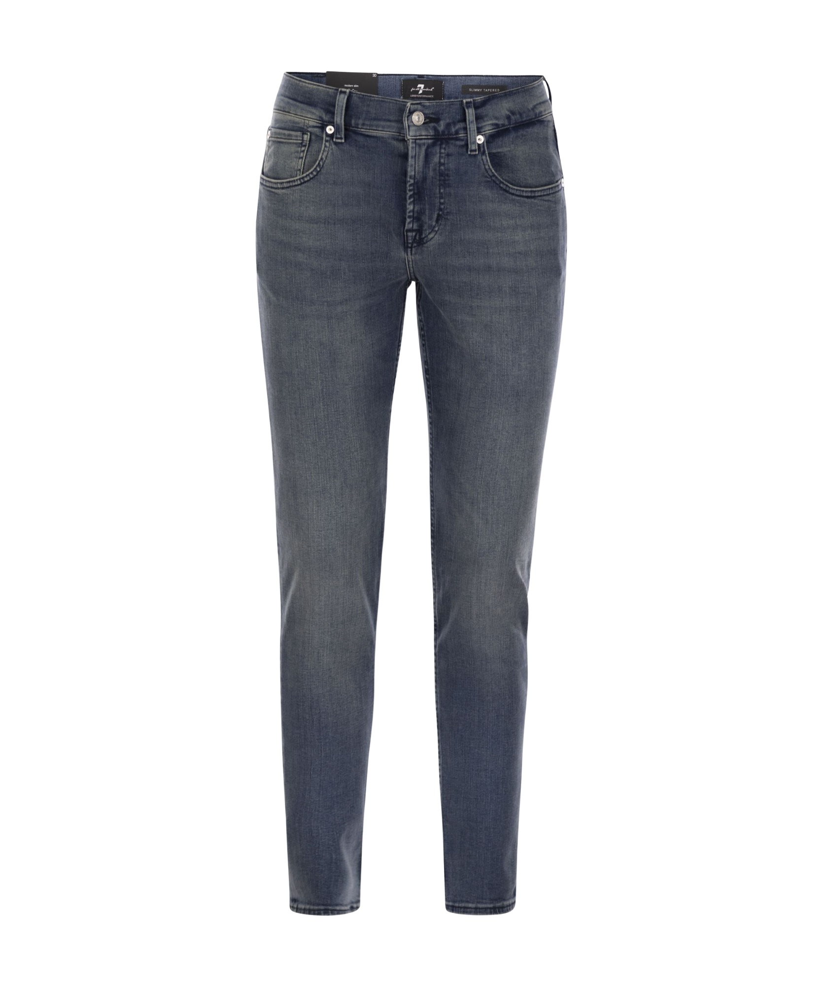 7 FOR ALL MANKIND BELT-LOOP JEANS