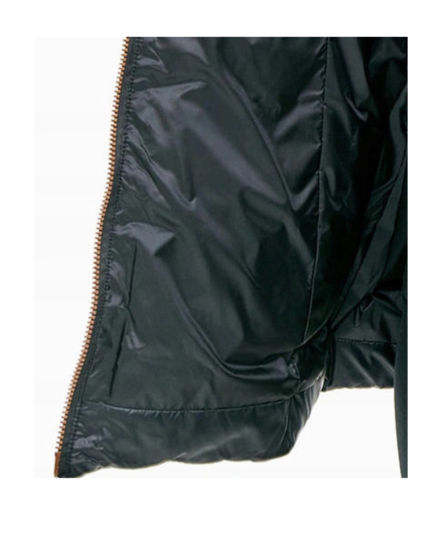 EA7 QUILTED HOODED DOWN JACKET