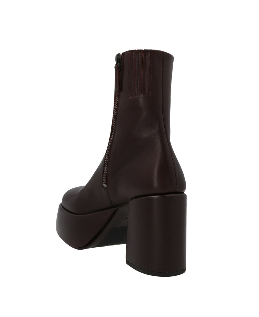 Shop Marsèll Zipped Round-toe Boots In Black