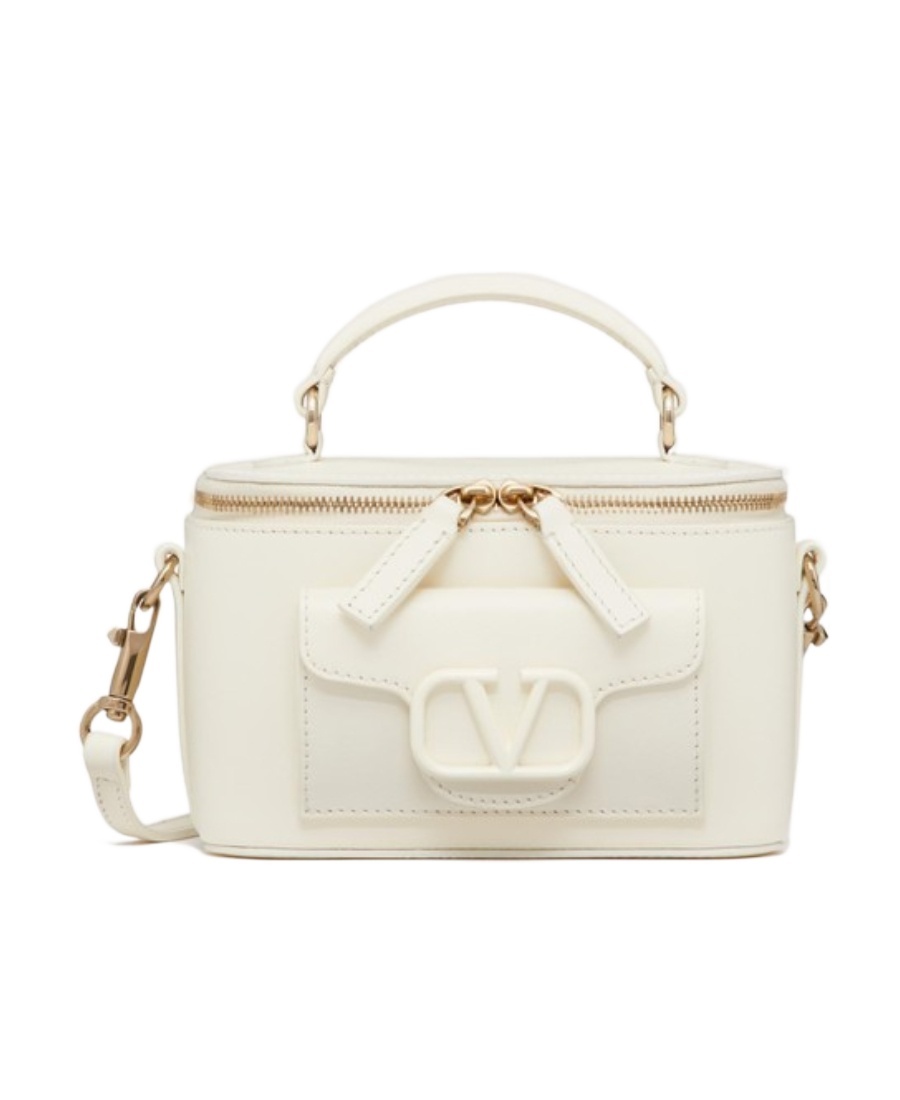 Valentino Garavani Mini Locò Handbag In Calfskin