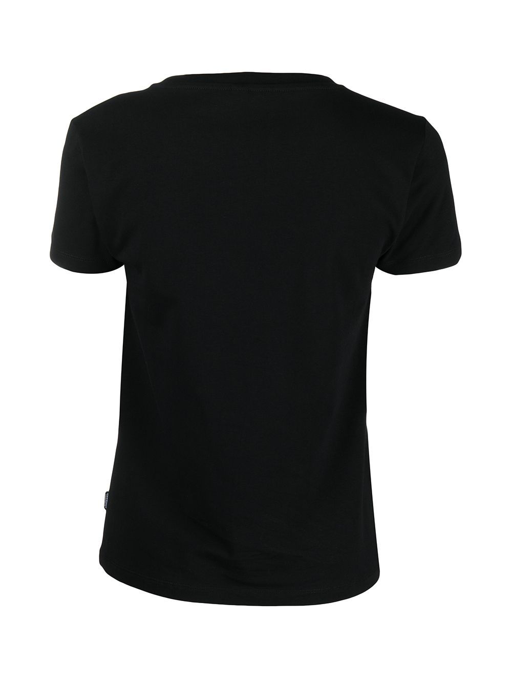 Moschino Teddy Under Bear Logo Print T-shirt In Black