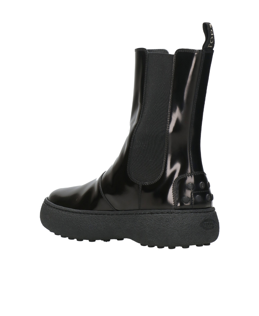 Tod's Elasticated Ankle Boots In Black