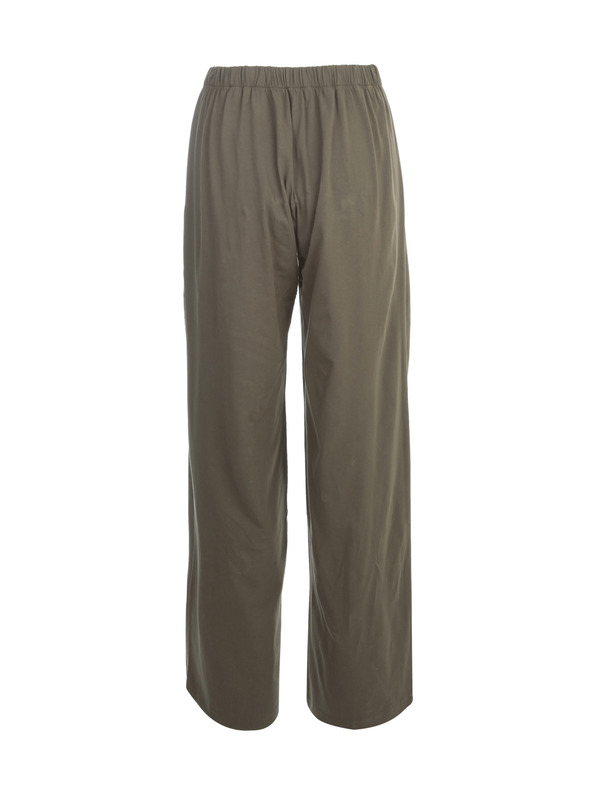 Stefano Mortari High-waist Elasticated Trousers In Green