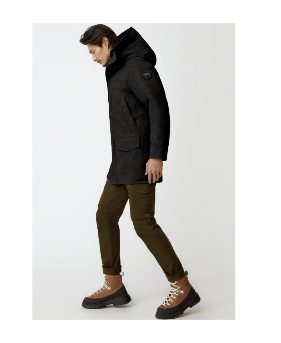 Canada Goose Langford Parka Black Label In Black