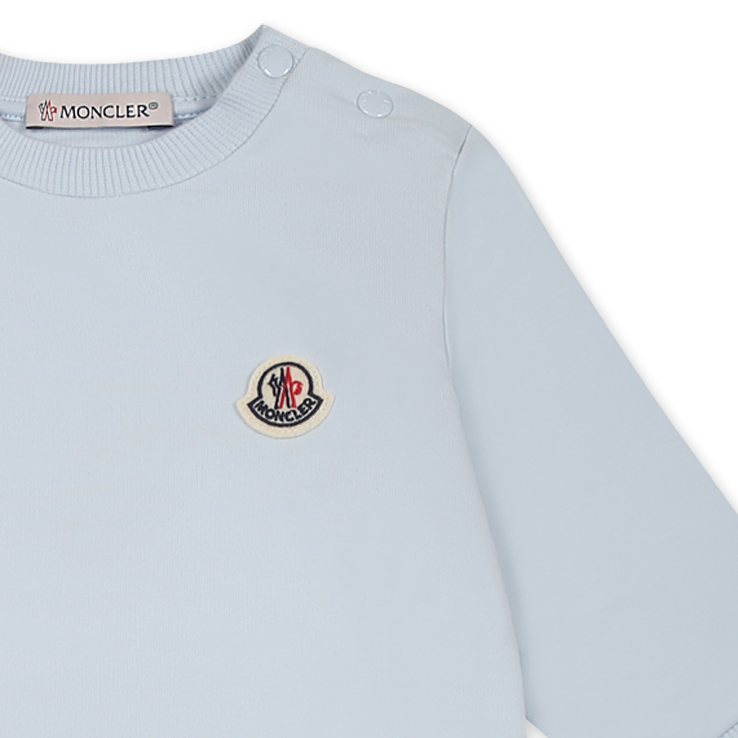 Moncler Enfant Tricolor Trimmed Tracksuit Set In Blue