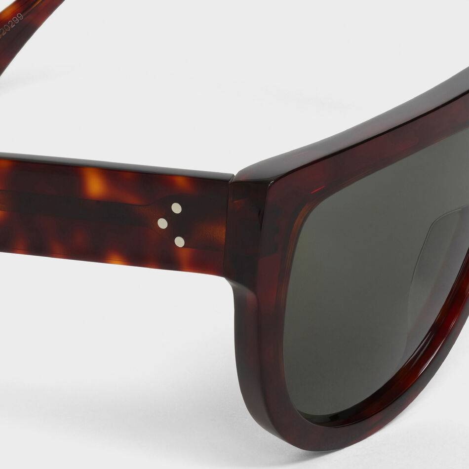 Celine Square Sunglasses In Brown