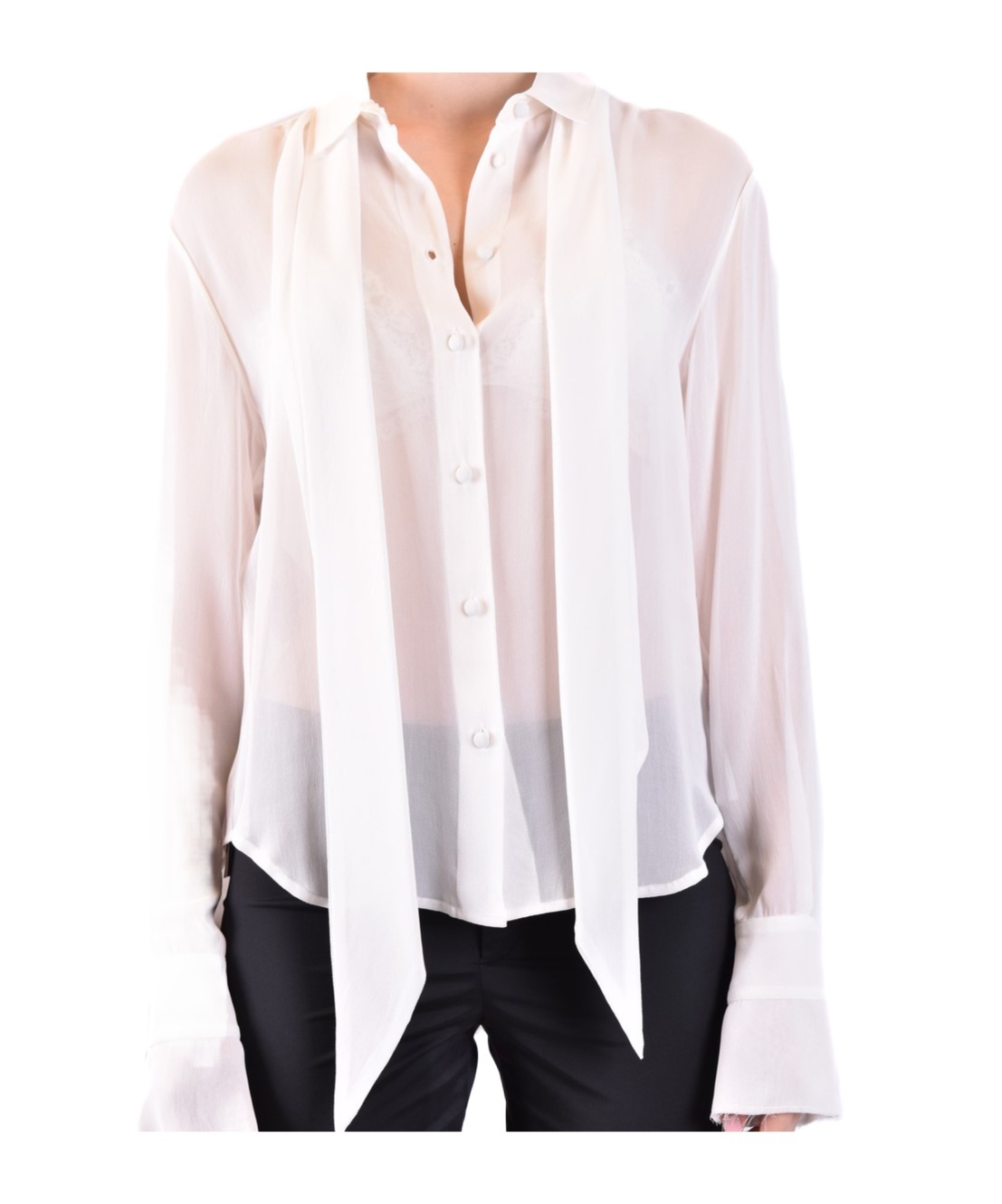 Philosophy Di Lorenzo Serafini Raw-edge Long-sleeve Shirt In Pink