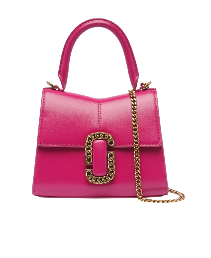 Marc Jacobs The St Marc Mini Top Handle Tote Bag In Pink