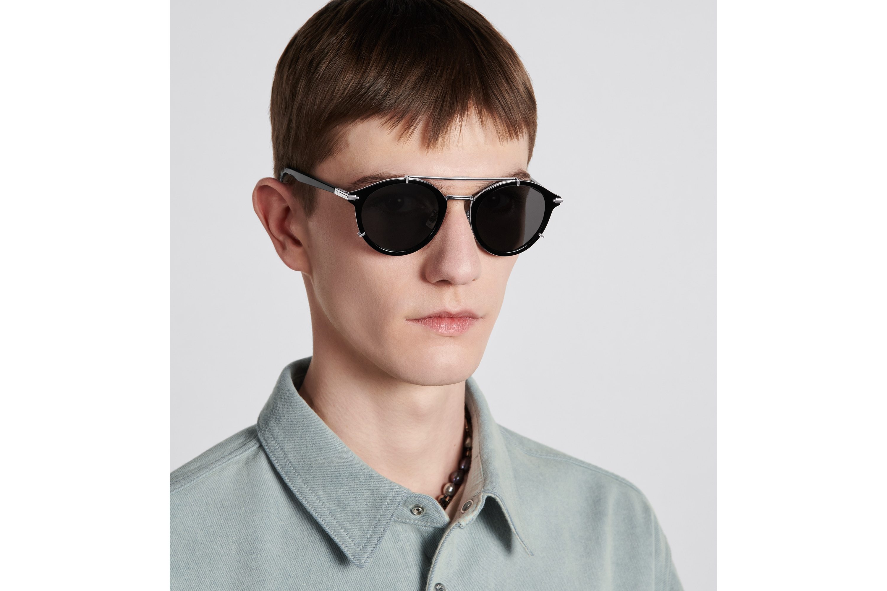 Dior Black Suit Pantos Sunglasses In Black