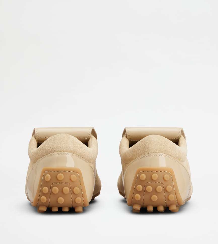 Tod's Lace-up Sneakers In Sand