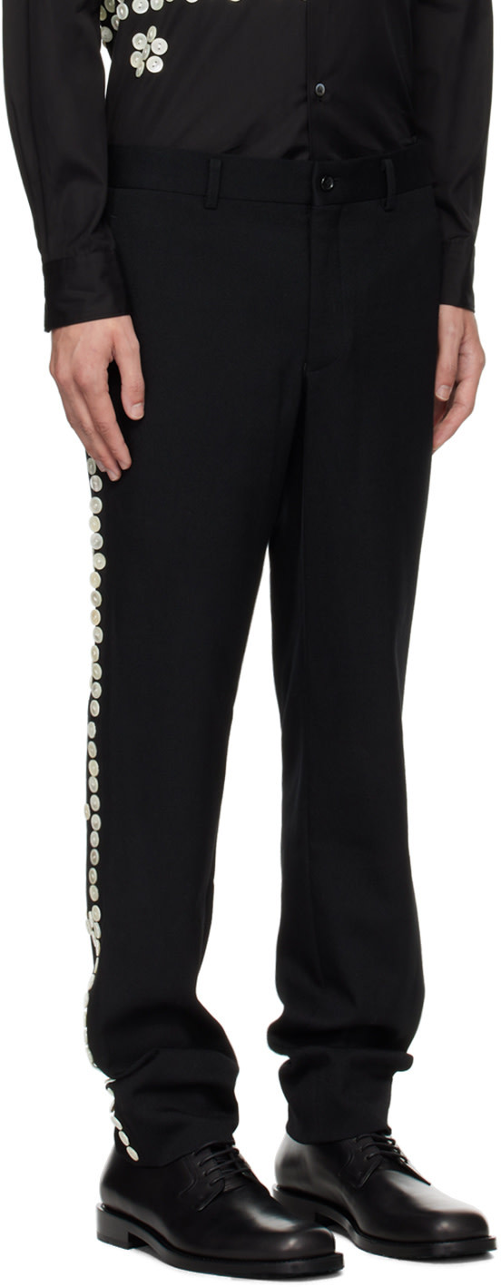 COMME DES GARÇONS BELT LOOPS SLACKS