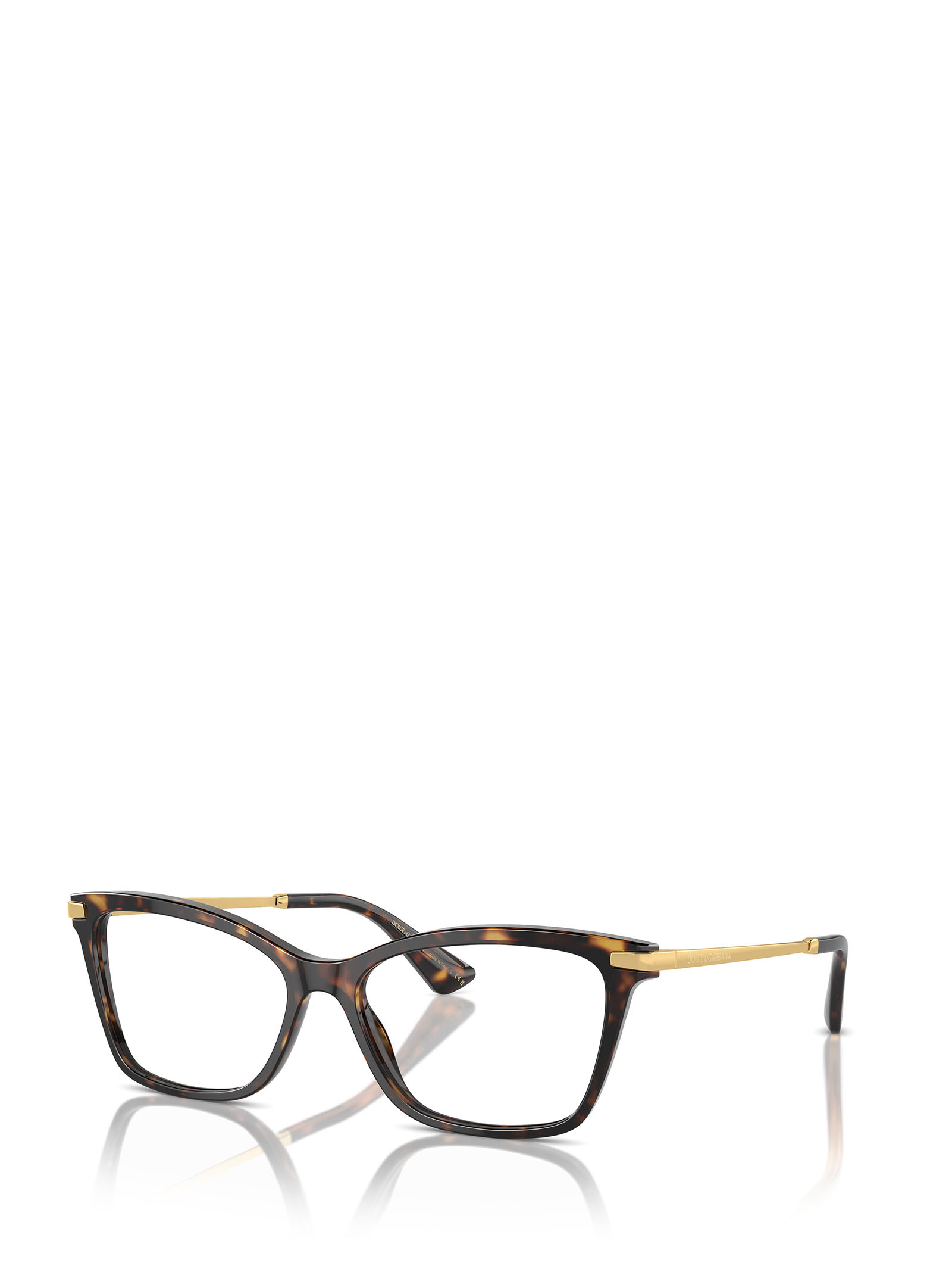 Dolce & Gabbana Dolce Gabbana Eyewear Rectangular Frame Glasses