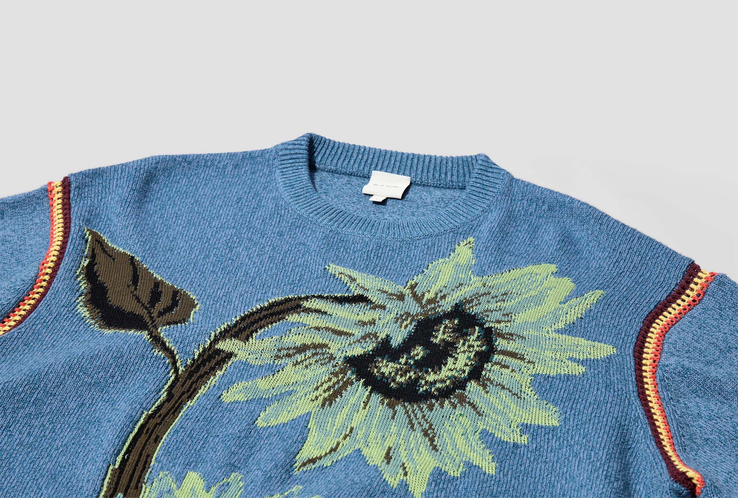 PAUL SMITH ROUND-NECK LONG-SLEEVED SWEATER