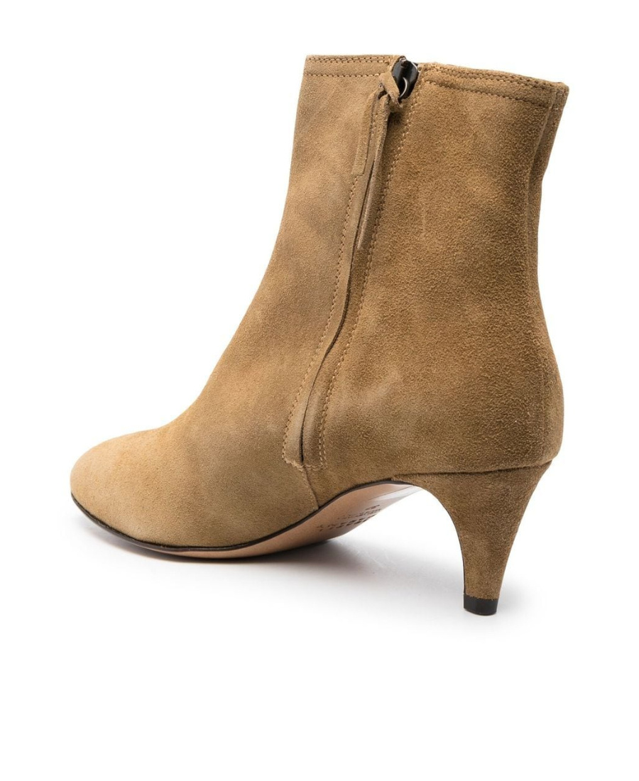 Isabel Marant 65mm Suede Ankle Boots In Brown