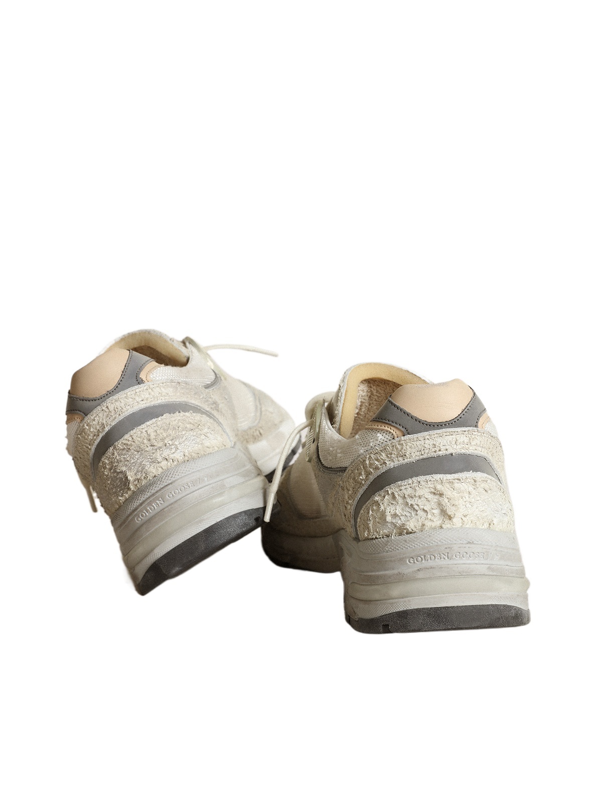 Golden Goose Dad-star Chunky Sneakers In White