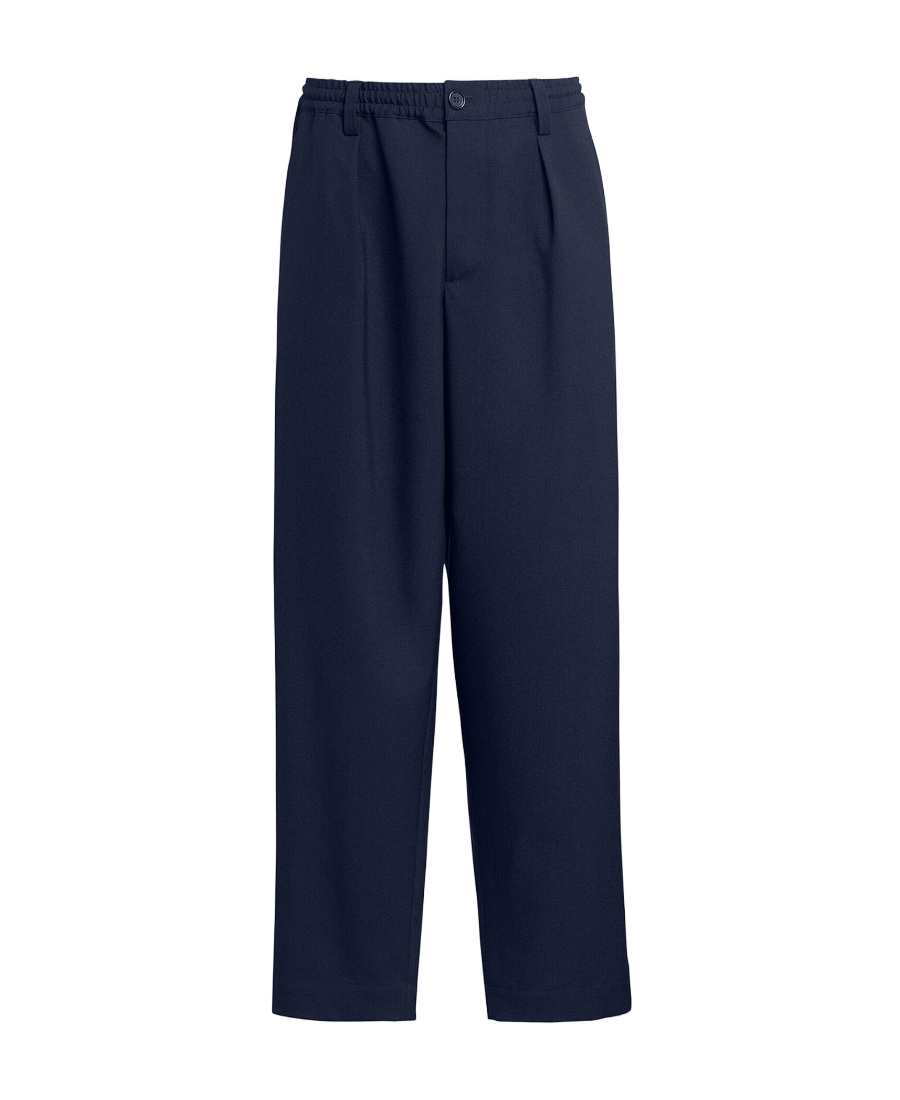 Marni Virgin-wool Tapered Trousers In Black