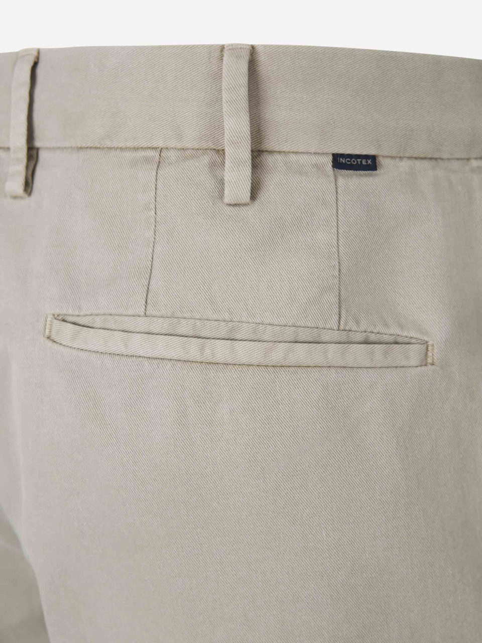 Incotex Tailored Chino Shorts In Gray