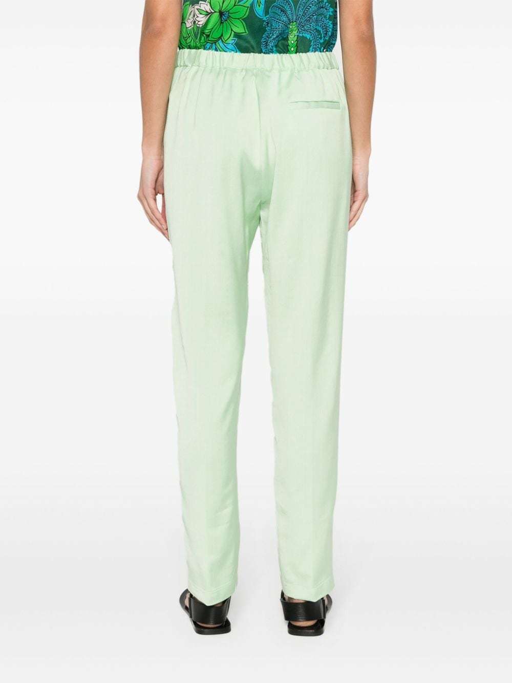 Shop Forte Forte High-waist Tapered Trousers