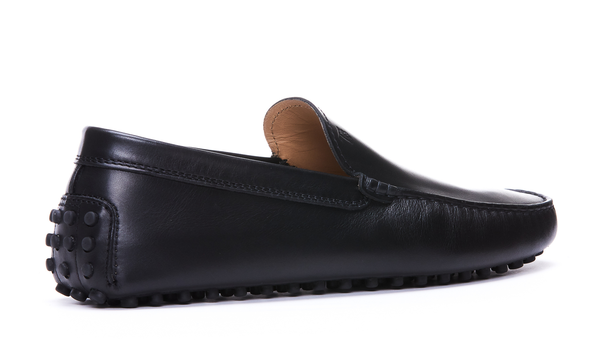 Tod's Bubble Penny Strap Loafers In Black
