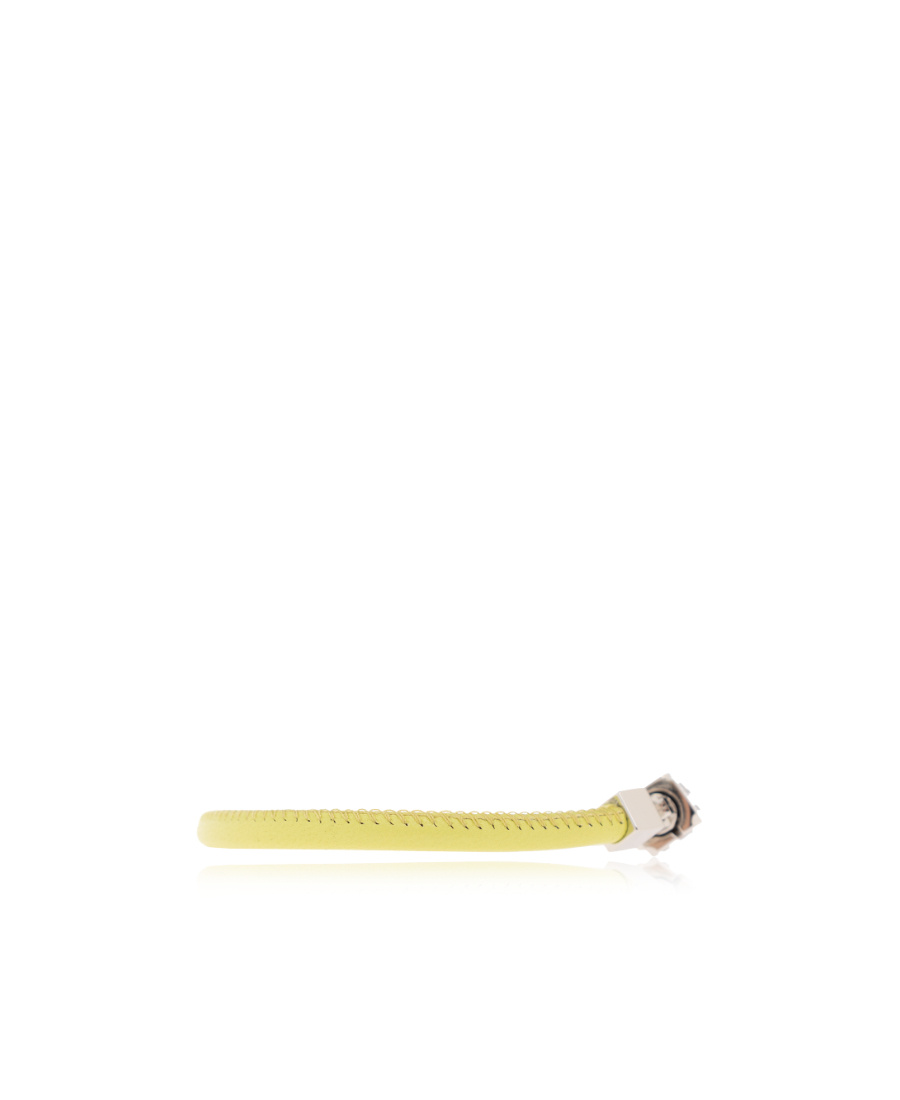 Givenchy Logo Bracelet In Yellow