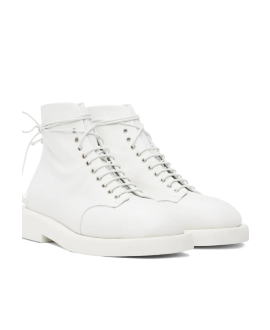 Marsèll Gomme Series Gommello And Ankle Boots In White