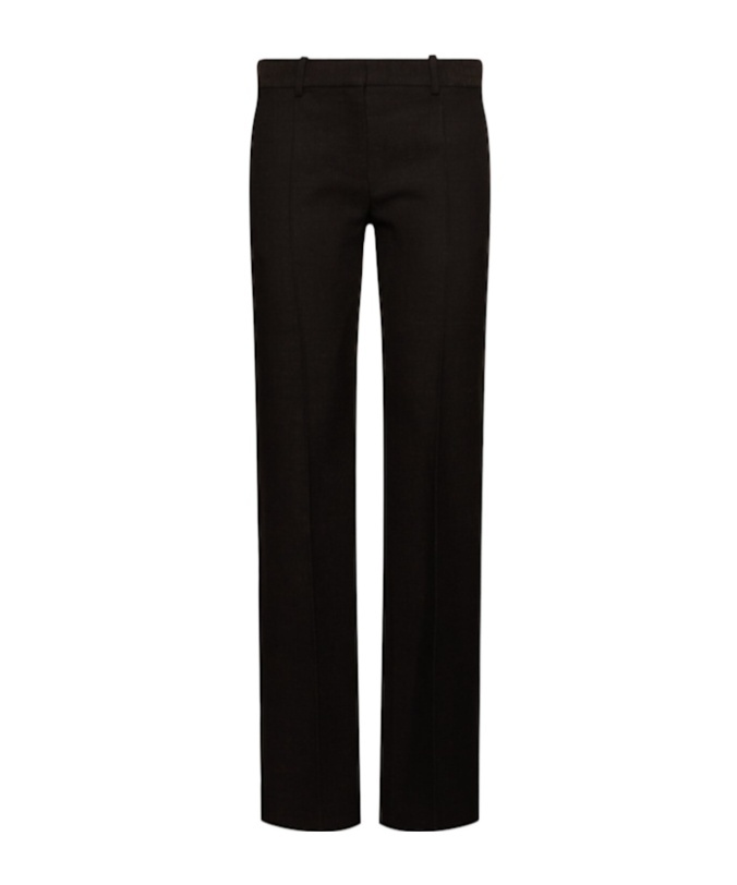 The Row Belt-loop Casual Pants In Black