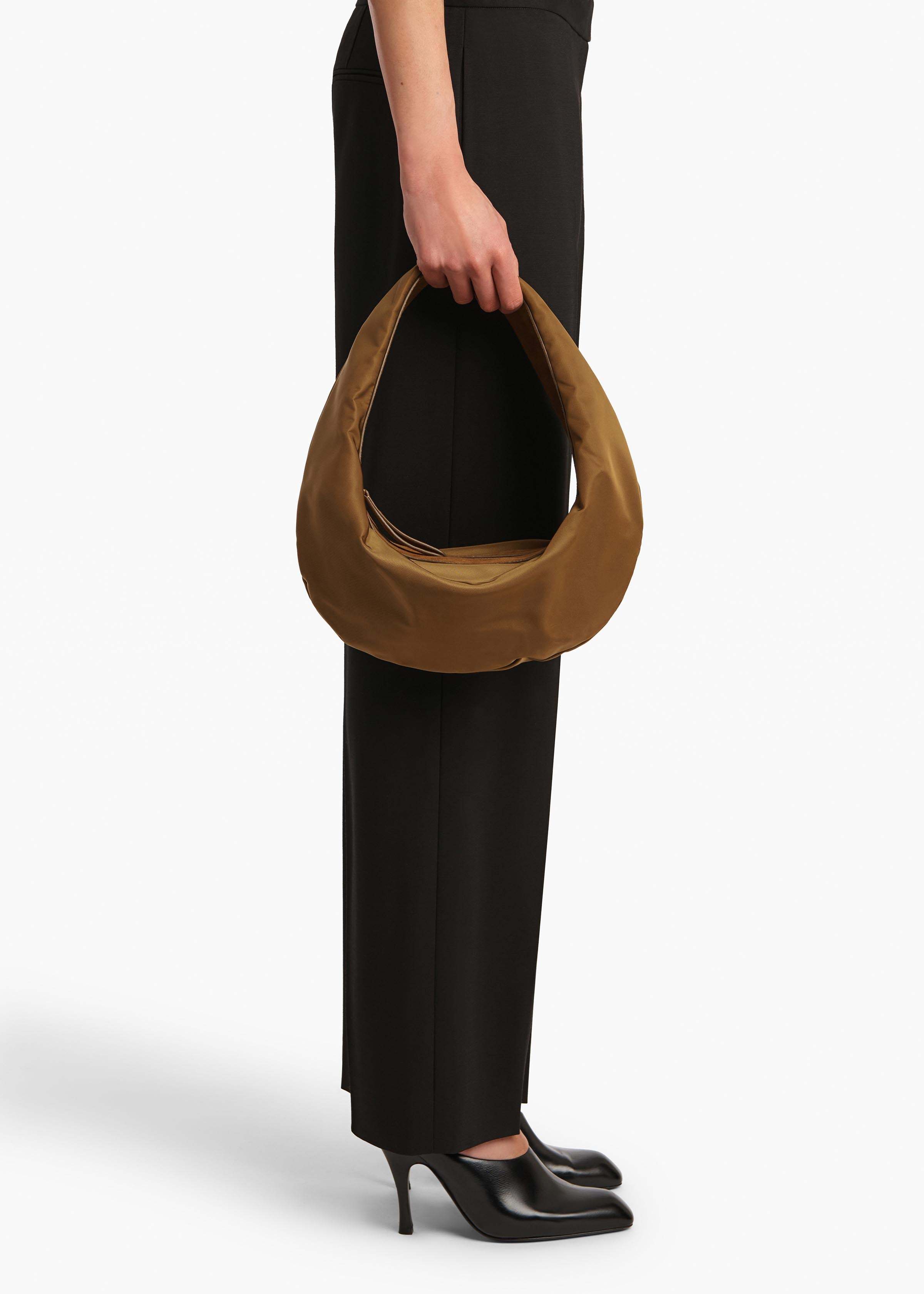 Khaite Medium Olivia Shoulder Bag In Brown