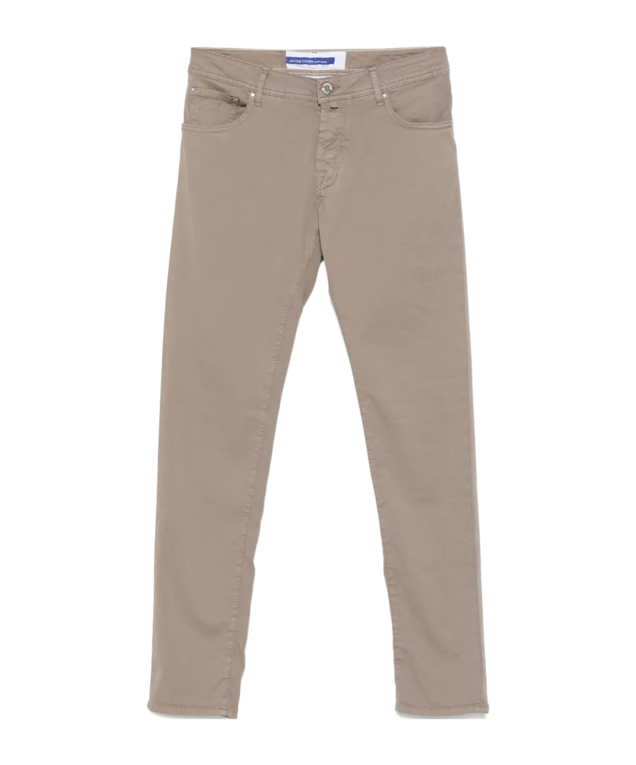 Jacob Cohen Nick Slim-fit Trousers In Nude