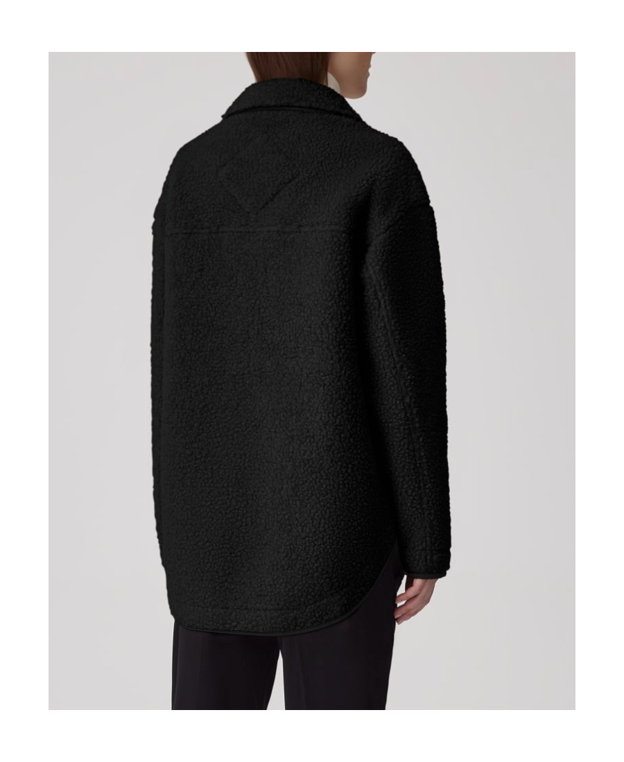 CANADA GOOSE CANADA GOOSE CONCEALED FASTENED SHEARLING JACKET 