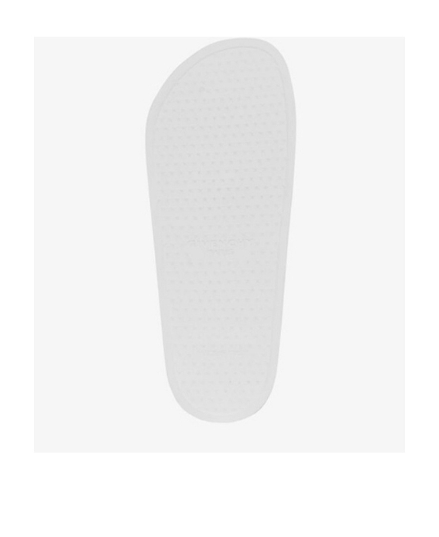 Givenchy Logo Flip-flops In White