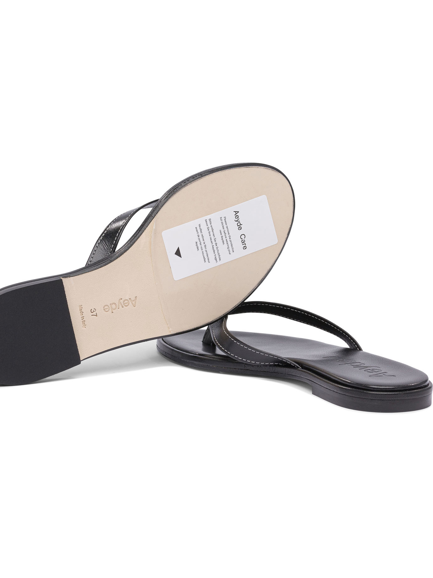 Aeyde Leather Melody Slides